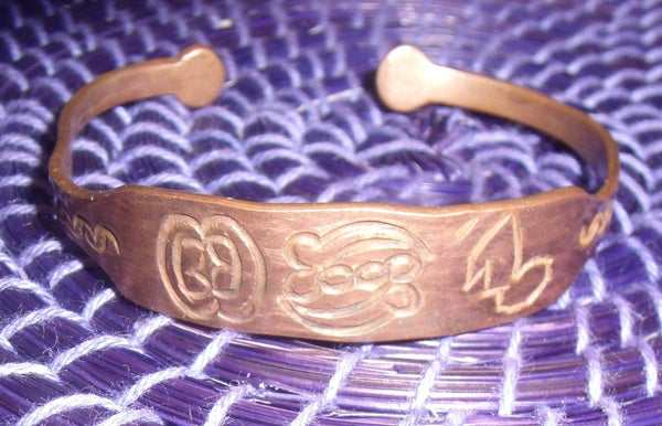 AFRICAN COPPER BANGLE